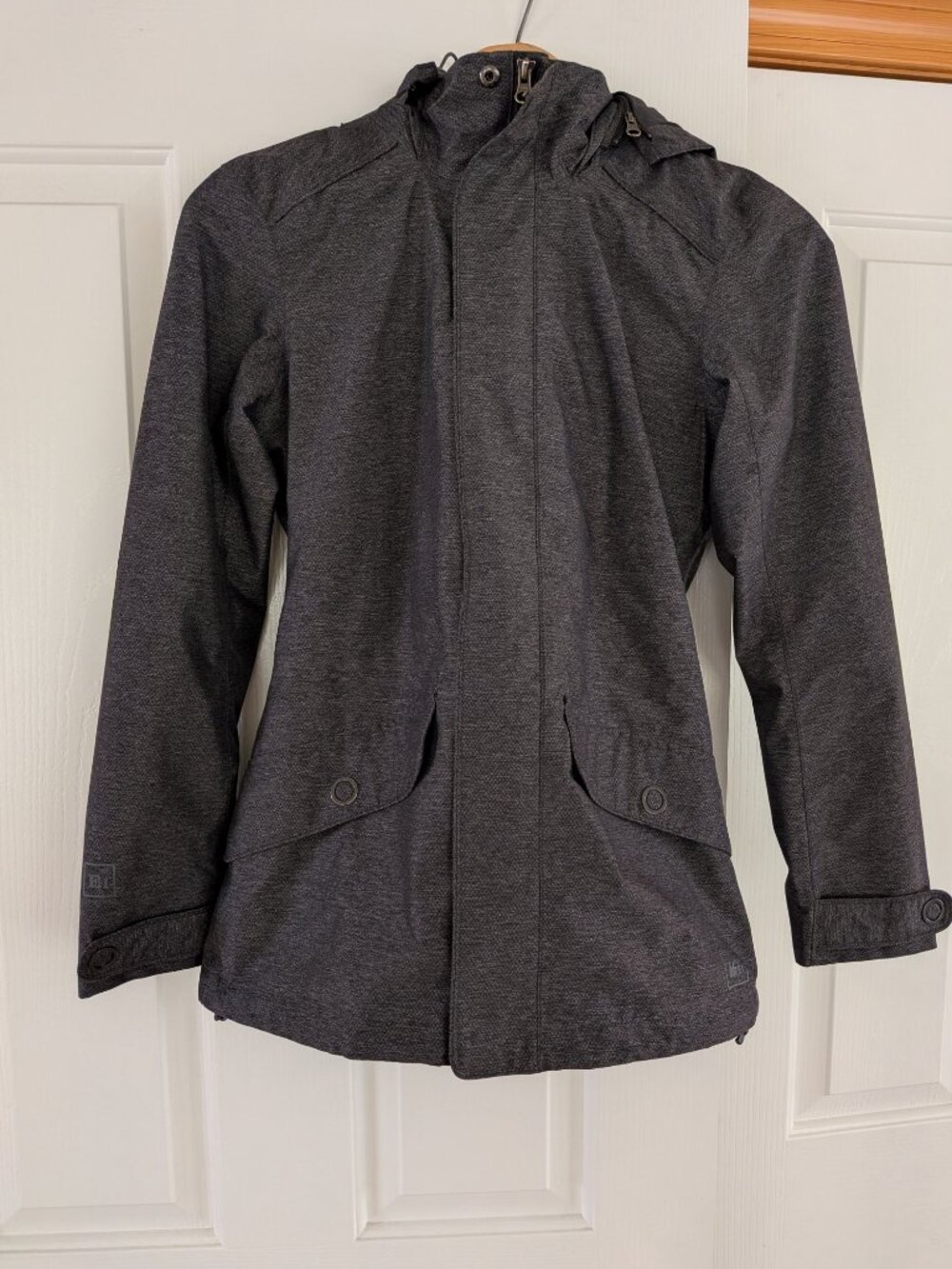 Grey REI Rain Jacket - Size XS